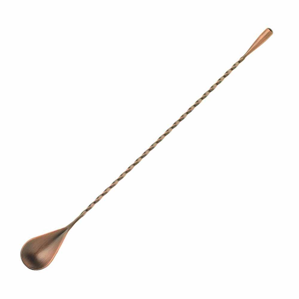 Barfly Classic Bar Spoon - 12" Antique Copper