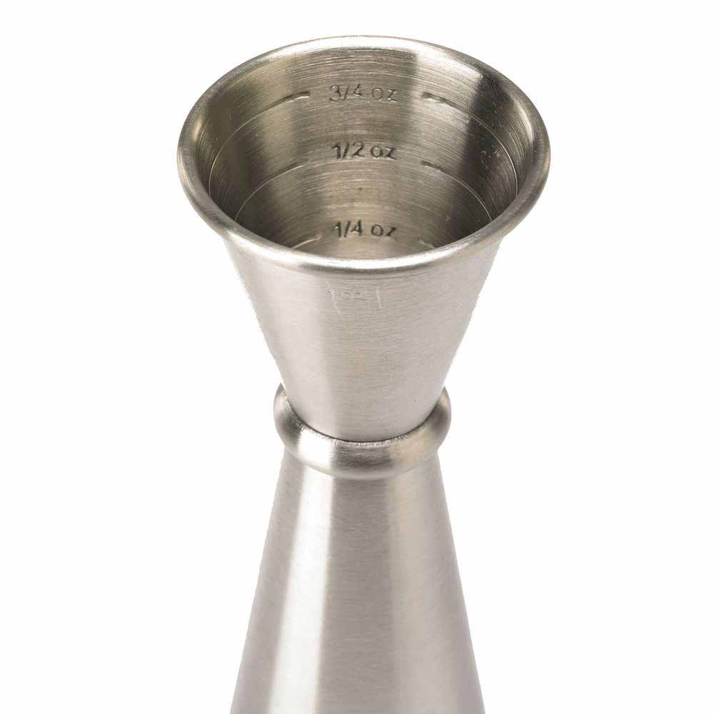 Barfroee Cocktail Jigger for Bartending - Japanese Double Sided Jigger with  Measurements Inside, 2 oz 1 oz